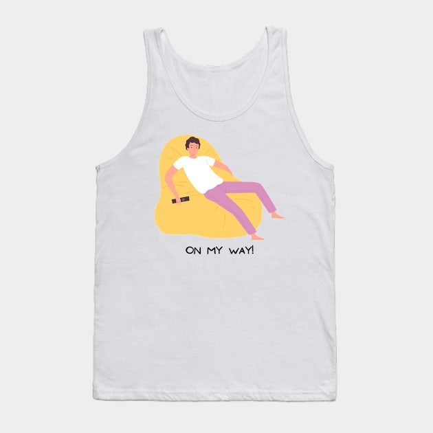 On My Way Tank Top by Santag